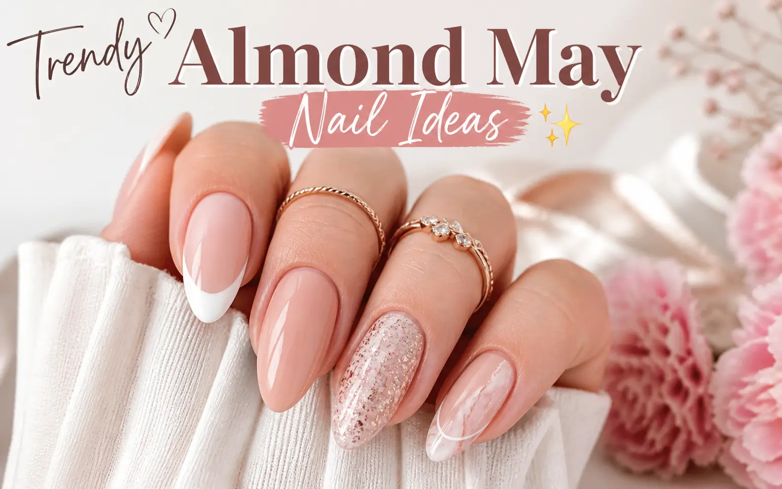Almond May Nails Ideas