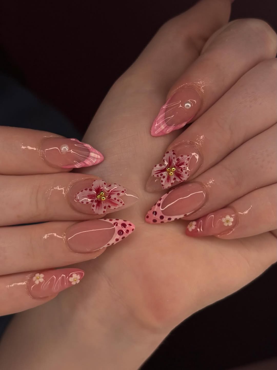 Hand Painted Floral Patterns