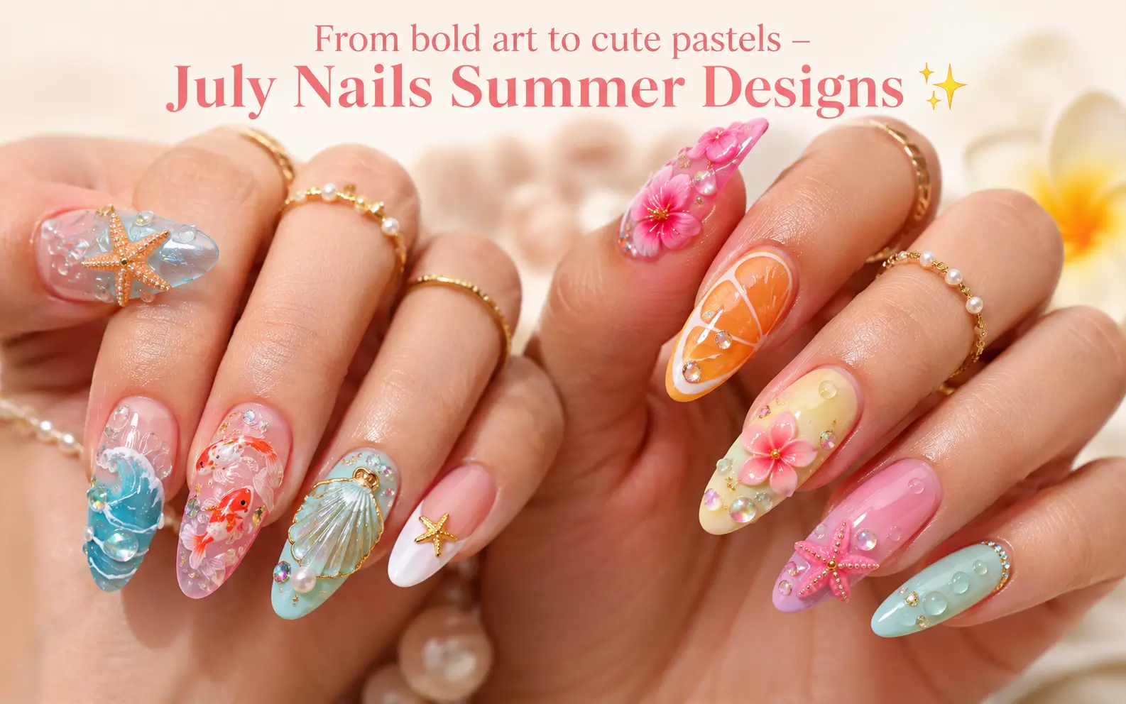 July Nails Summer