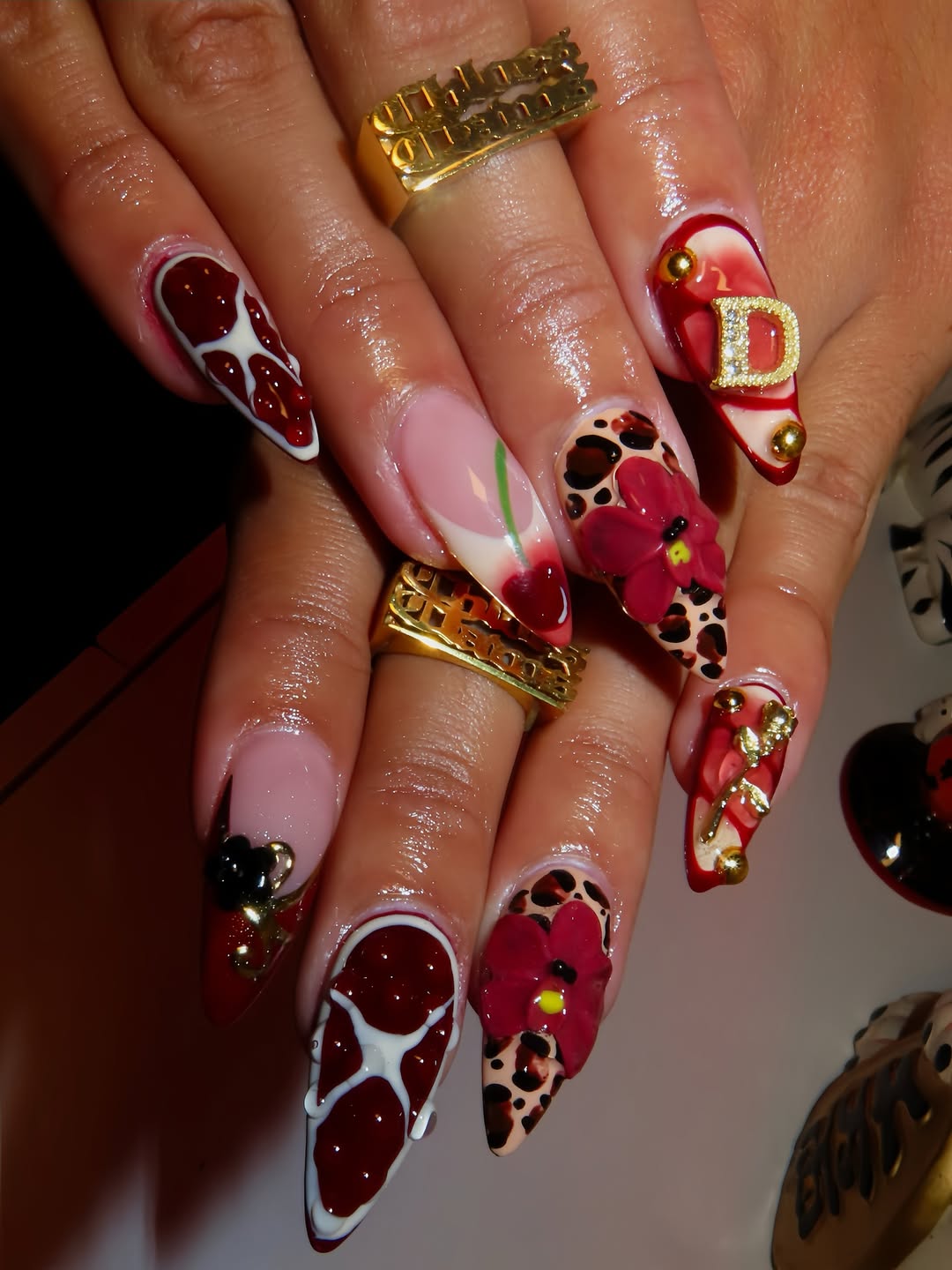 Maximalist Red Stiletto Freestyle