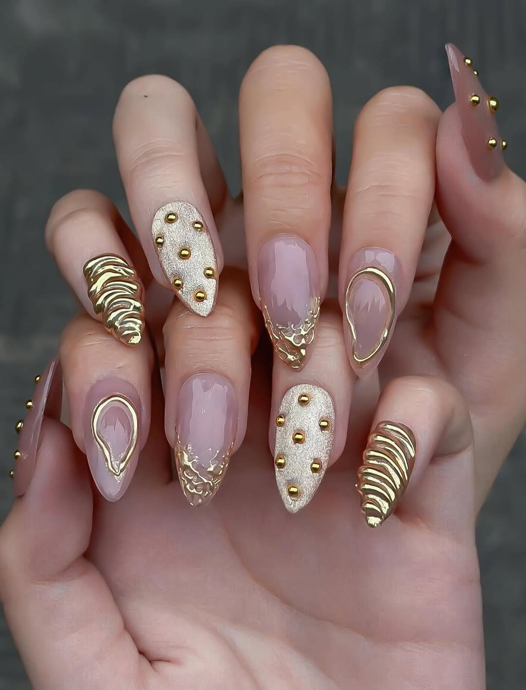 Molten Gold and Matte Finishes