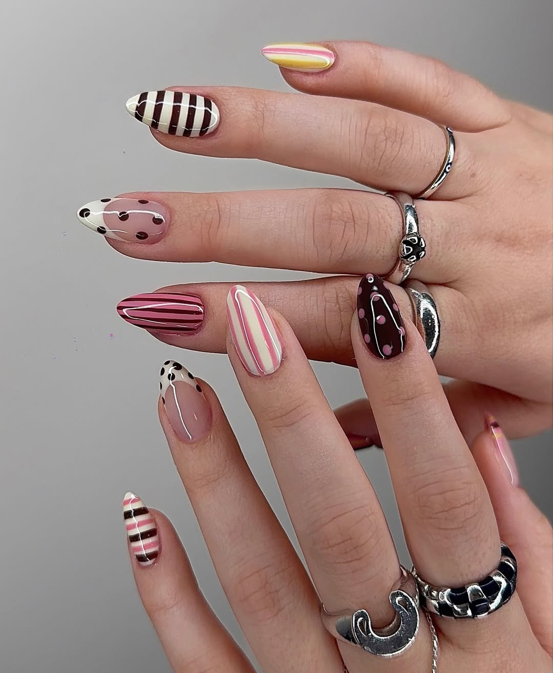 Playful Pastel and Polka Dot Mix