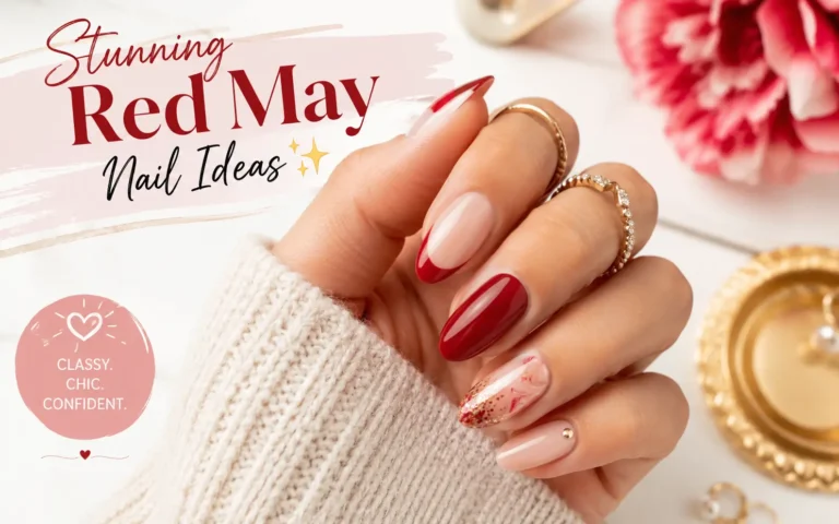 Red May Nail Ideas