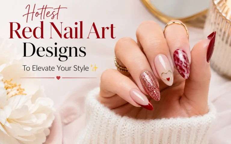Red Nail Art