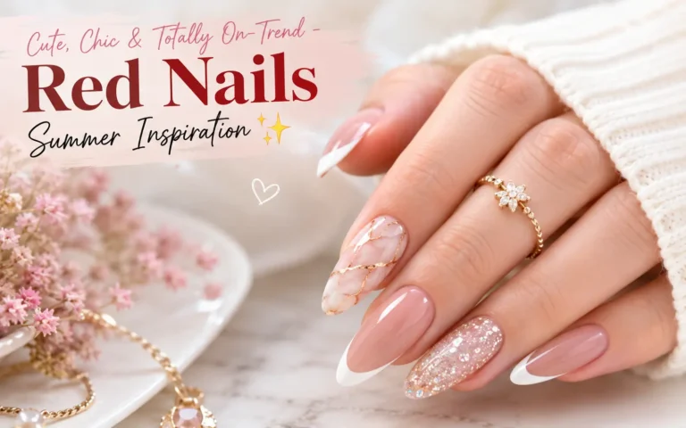 Red Nails Summer