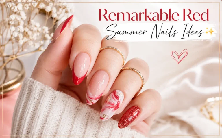 Red Summer Nails