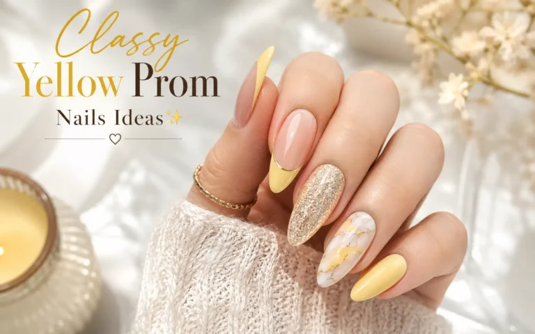 Yellow Prom Nails