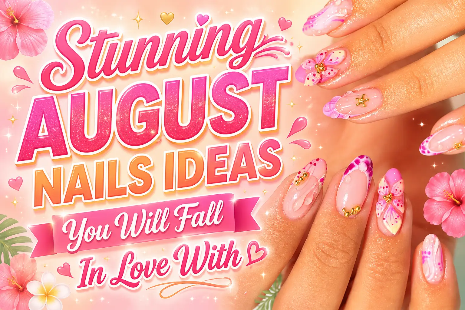August Nails Ideas