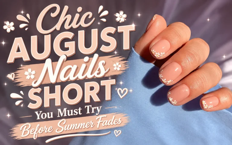 August Nails Short