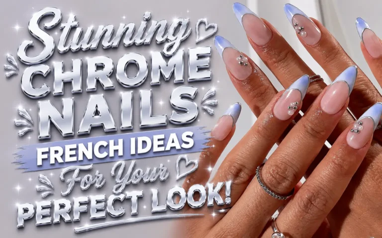 Chrome Nails French
