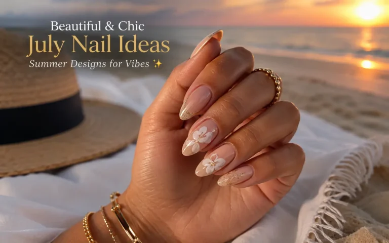 July Nail Ideas Summer