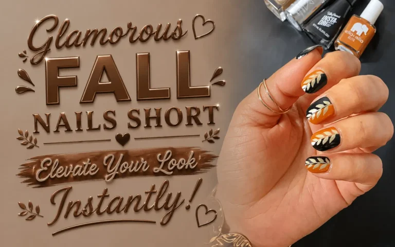 Fall Nails Short