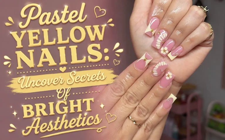 Pastel Yellow Nails