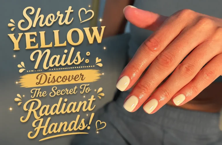 Short Yellow Nails