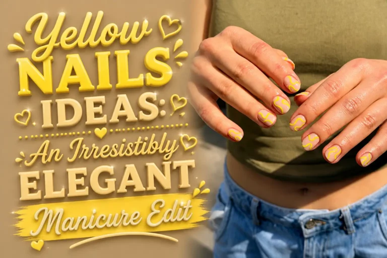 Yellow Nails Ideas