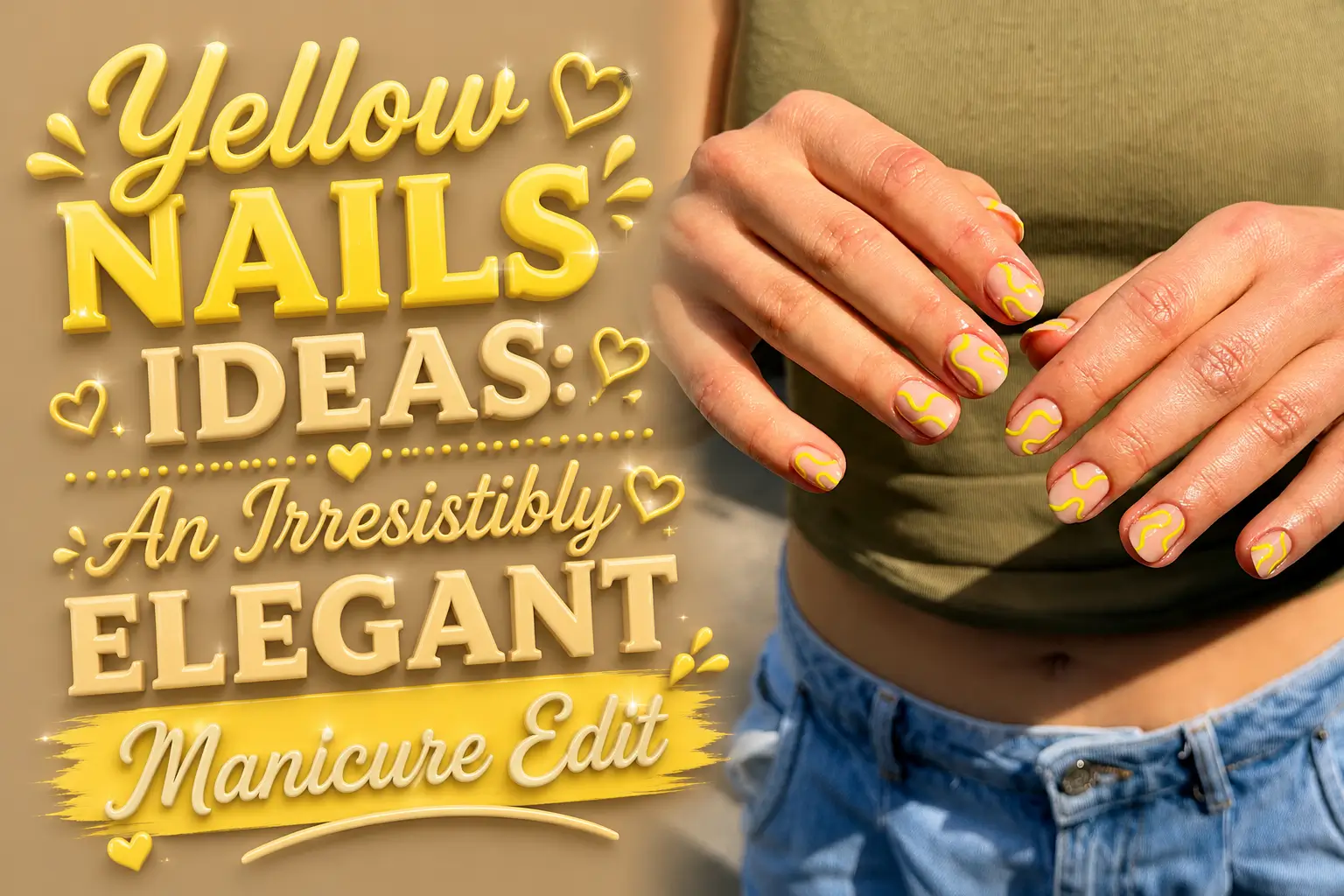 Yellow Nails Ideas