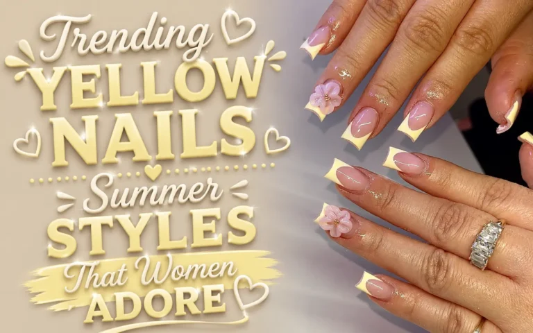 Yellow Nails Summer