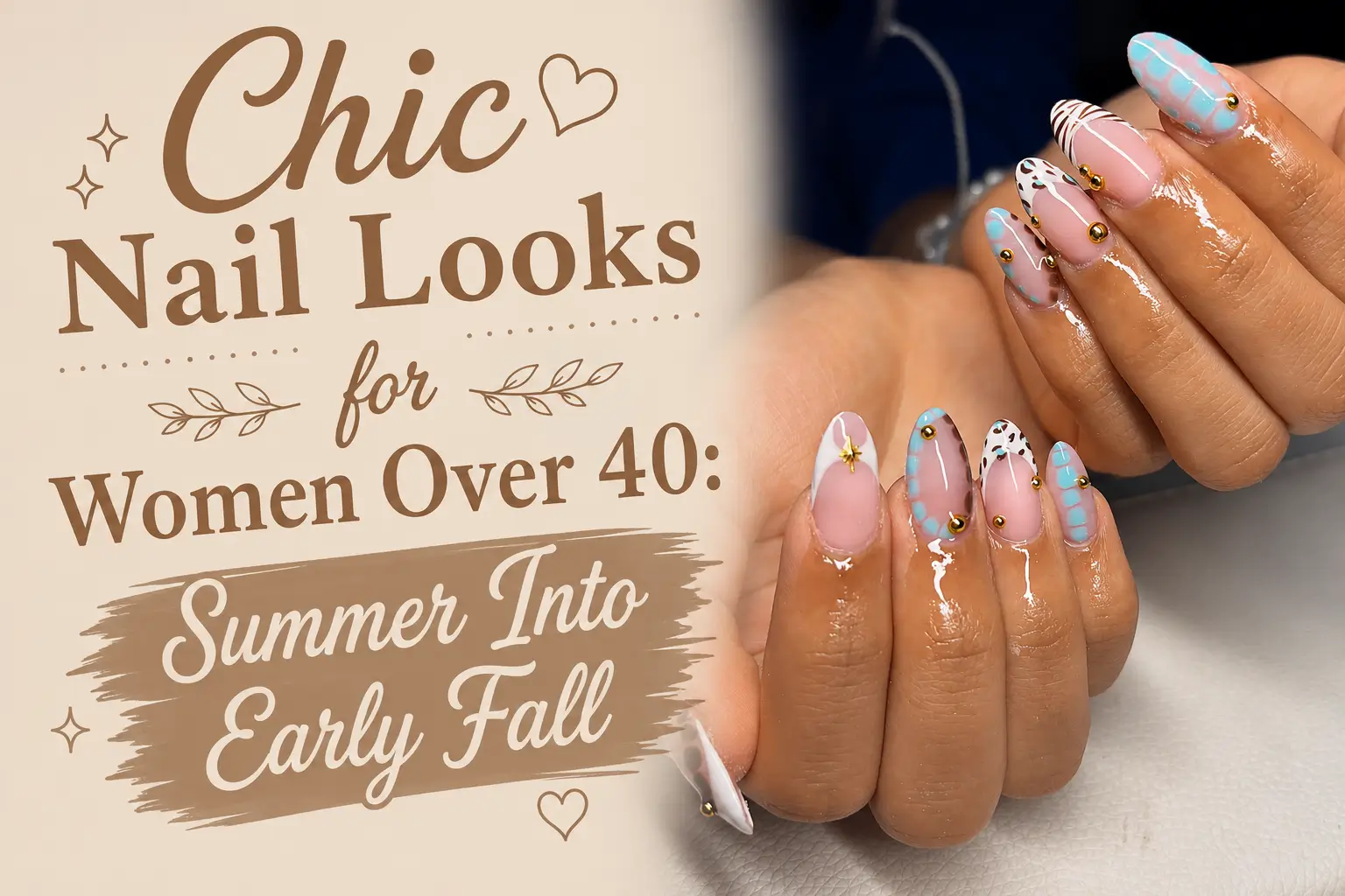 Late Summer Early Fall Nails for Women Over 40