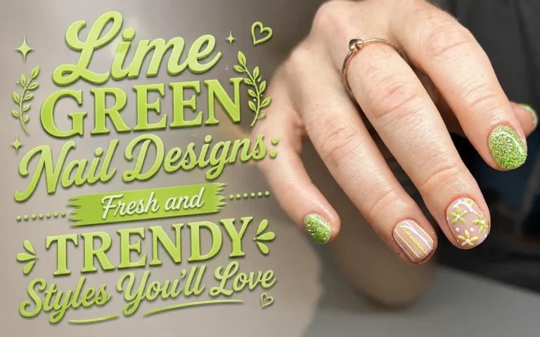 Lime Green Nails