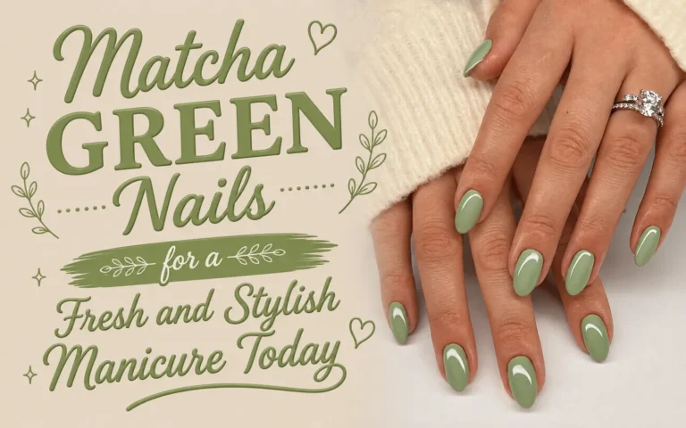 Matcha Green Nails