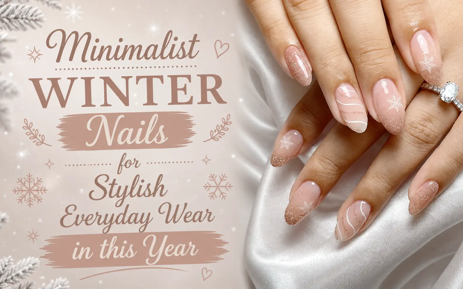 Minimalist Winter Nails for Everyday Wear