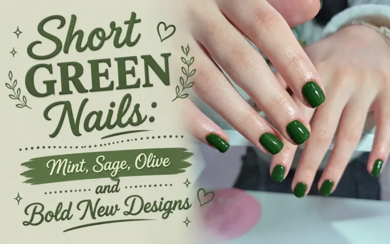 Short Green Nails