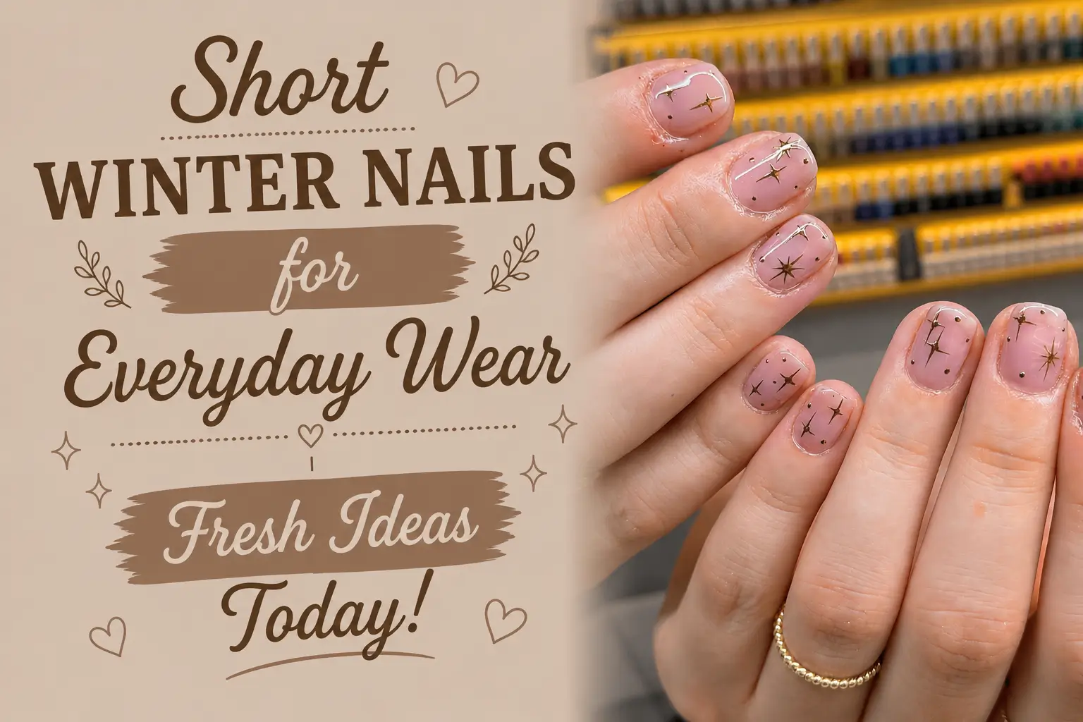 Short Winter Nails for Everyday Wear