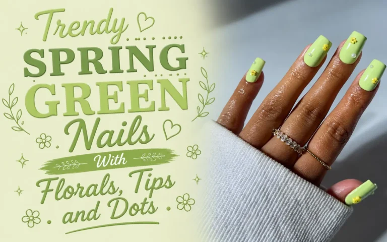 Spring Green Nails