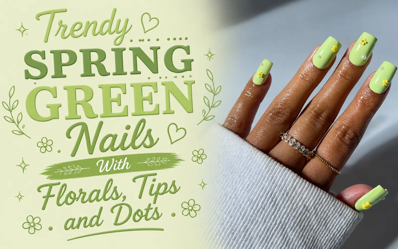 Spring Green Nails