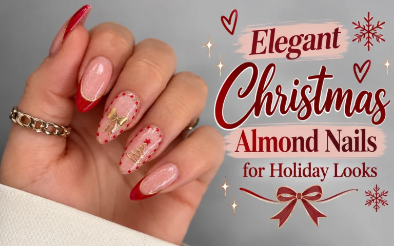 Christmas Nails for Almond Shaped Nails